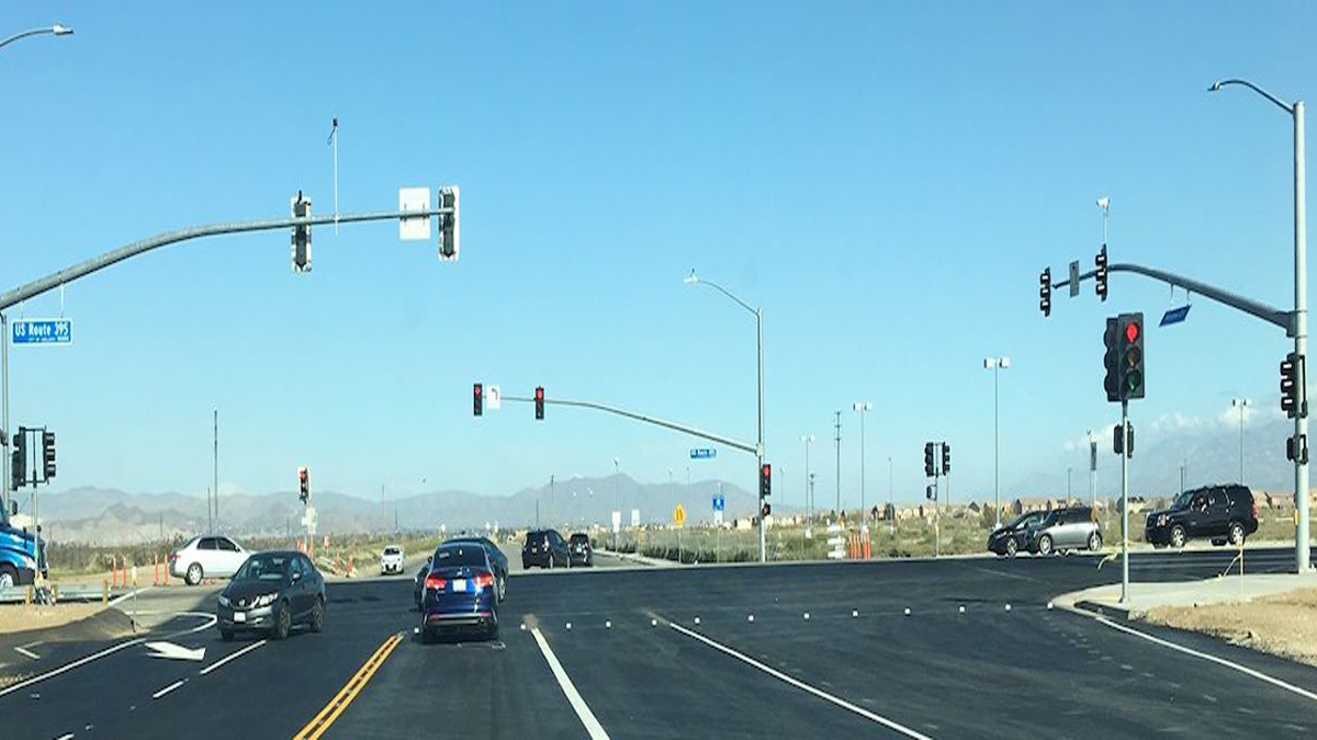 Hwy 395 Roadwork In Adelanto Continues Pain In The Pass