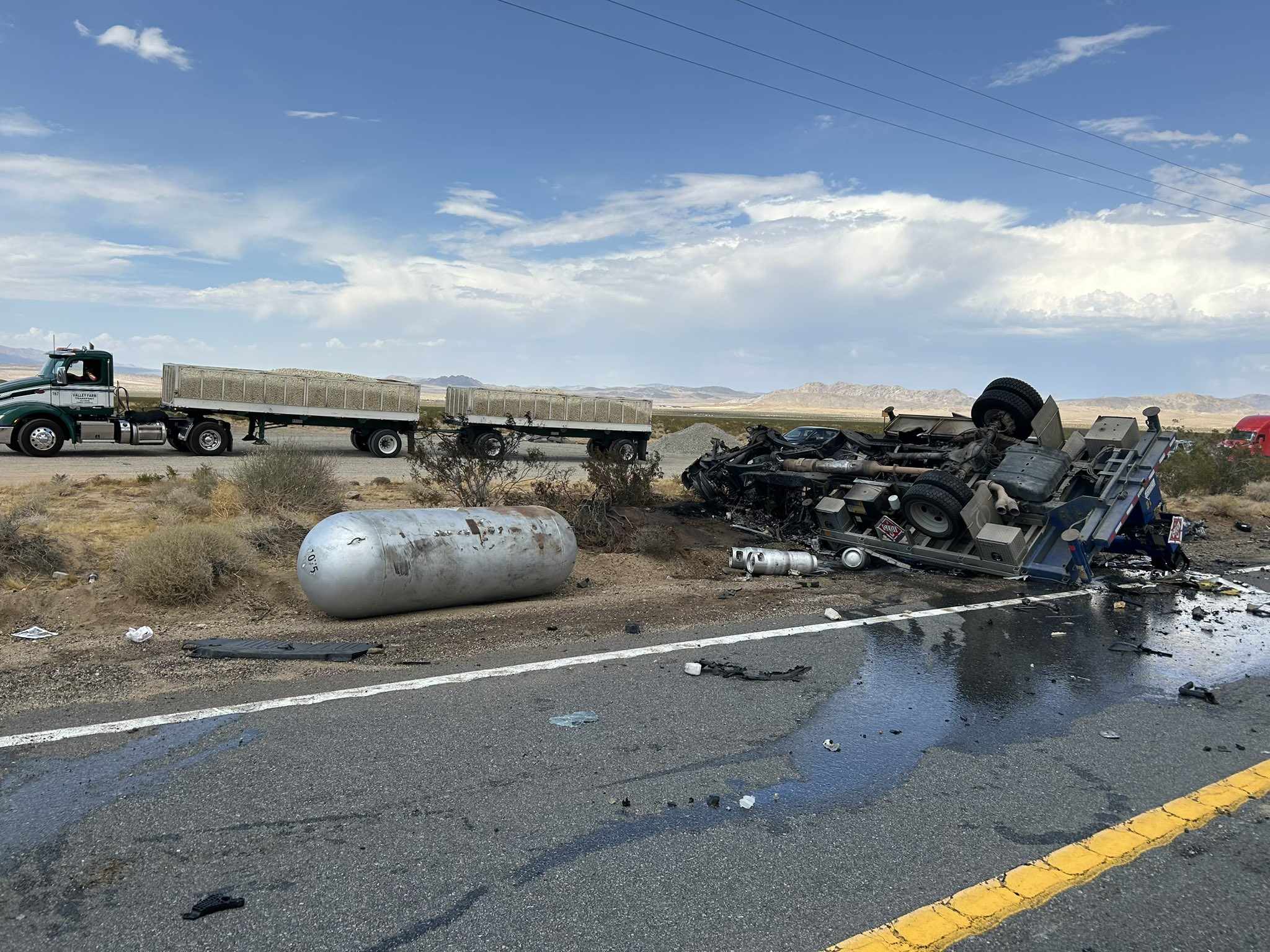 One Person Killed Two People Injured in a Fiery Head-On Collision on ...
