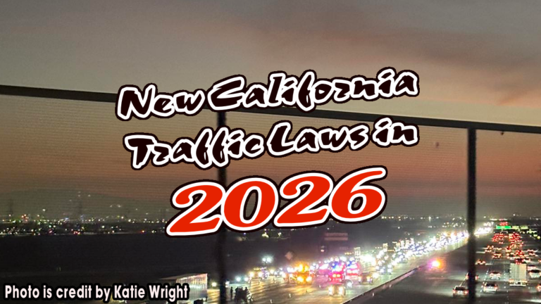 New California Traffic Laws in 2026. What you need to know!!! - Pain In ...