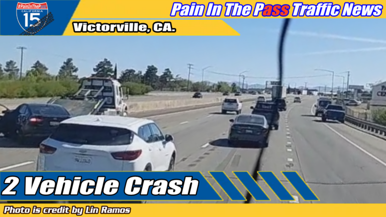 Two-Vehicle Crash Causes Backed-Up Traffic on I-15 in Victorville ...